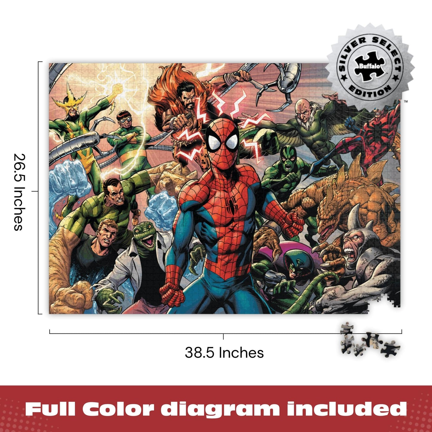 Buffalo Games - Marvel Comics Sinister War - 2000 Piece Puzzle for Adults