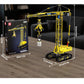 Mould King 17059 Technik Crawler Crane Advanced Building Sets, MOC Mobile Construction Model Toy with APP Remote Control for 14+ Teen/Adults, Large
