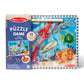 Melissa & Doug Magnetic Wooden Fishing Game and Puzzle with Wooden Ocean Animal Magnets