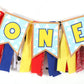 Toy Theme 1st Birthday Banner - Toy Inspiration Story's 1st Birthday High Chair Banner,Western Party Decorations, West Cowboy,High Chair,Baby Boy