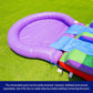 HeroKiddo 26x14 Jelly Bean Commercial Inflatable Bouncer Dual Slide Pool
