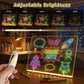 20”Inch LED Drawing Lumi Board for Kids - Acrylic Dry Erase Board with 13 Light Effects,Glow Doodle Board Gifts for Kids, Creative Fun & Christmas