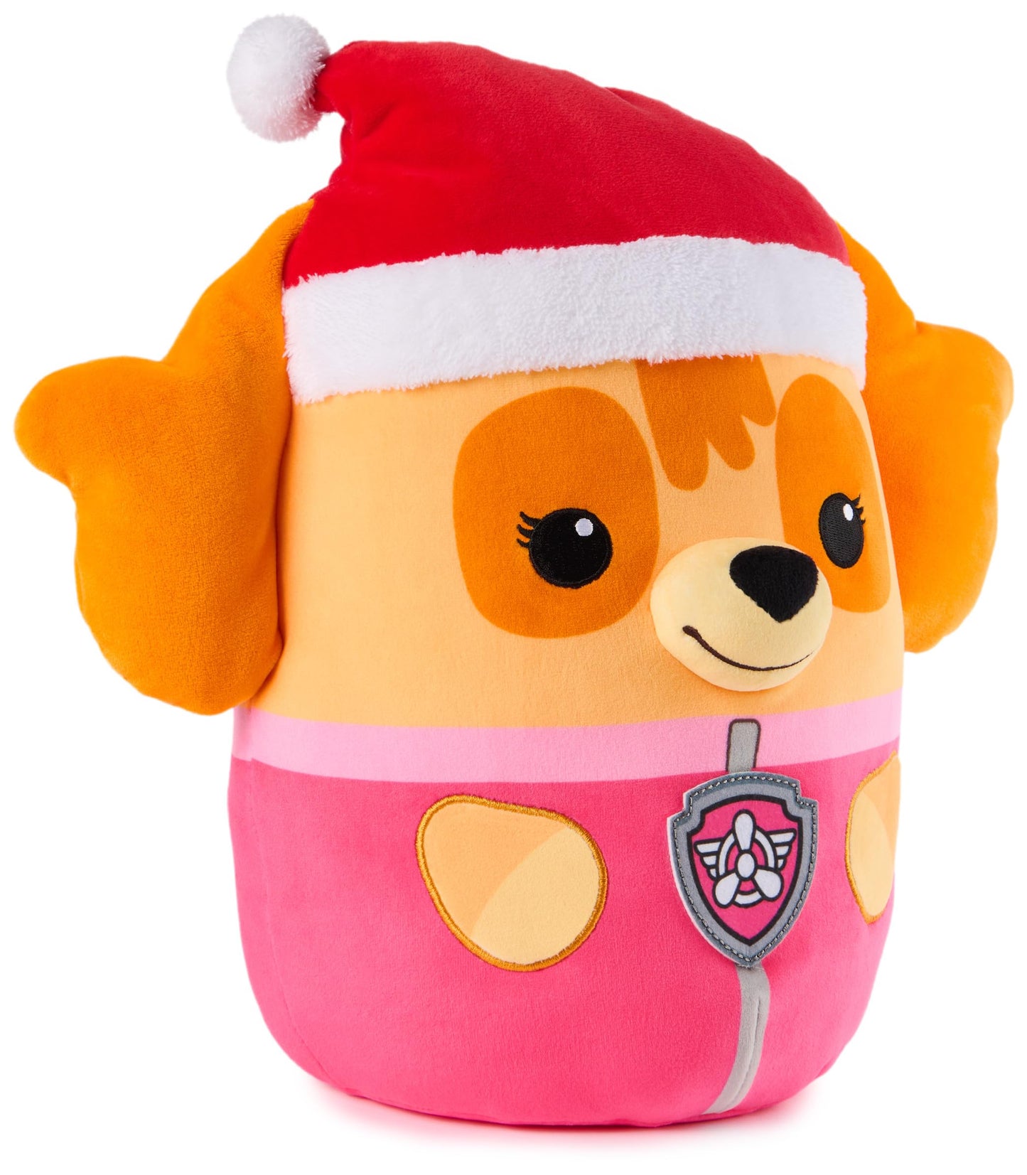 PAW Patrol Winter Holiday Skye 12-Inch Squishy Plush Toy for Ages 3+
