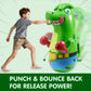 SYNCFUN Inflatable Punching Bag for Kids 47 Inches, Kids Blow up Punching Bag Toys, T.rex Dinosaur Bouncing-Back Bopper