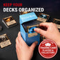 Ultra-Pro Deck Box, Set of 6 (Orange, Purple, Light Blue, Pink, Yellow, Light Green)