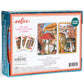 eeBoo Piece & Love: Mushroom Playing Cards - Includes 2-52 Card Decks, Traditional Decks with Beautiful Artwork & Gilded Edges