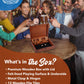 WE Games Shut-the-Box Board Game in Wooden Box with Dice