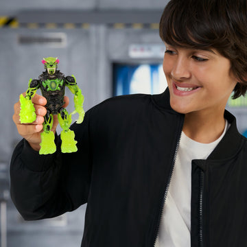 MrBeast Lab Hyper Fusion Mutators, Experiment & Create The Atomic Earth Panther, Add Mutation Fluid, Press The Fingerprint Scanner & Reveal