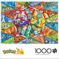 Buffalo Games Pokemon Stained Glass Starters, 1000 Piece Pokemon Puzzle