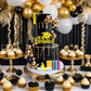 Graduation Cake Toppers - Graduations Cap Diploma Balls Congrats Grad Cake Decorations for 2026 High School College Senior Graduation Supplies