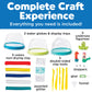 Creativity for Kids Make Your Own Under the Sea Water Globes - Make 3 DIY Snow Globes, Arts and Crafts for Boys and Girls, Kids Activities