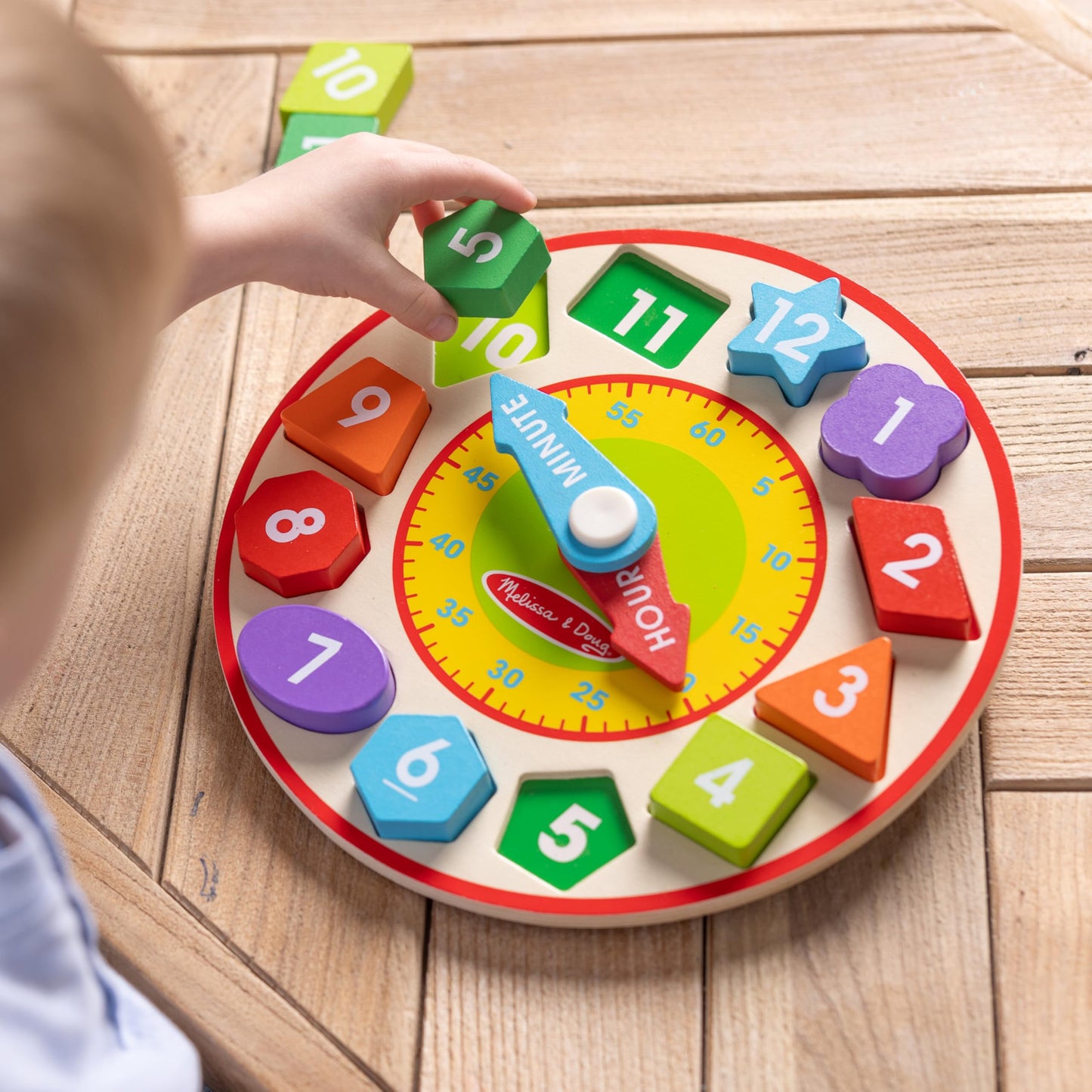 Melissa & Doug Shape Sorting Clock, 1 EA