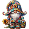 Hlison Wooden Jigsaw Puzzles, Gnome Wooden Puzzles for Adults with Unique Shape, Medium 10.3"x11.8" Wooden Puzzles with Exquisite Wooden Box Packaging