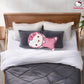 Hello Kitty Snuggle Pillow | Hello Kitty Home Goods | Hello Kitty Pillow Plush | Hello Kitty Pillow Cover Included | Pink/White | 15" | Officially
