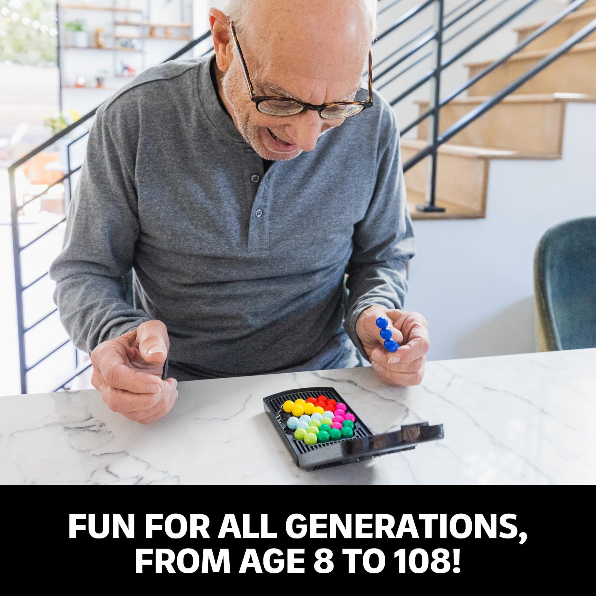 Educational Insights Kanoodle Genius - 3D Brain Teaser Puzzles for Kids, Spatial Puzzle Games for Adults, Teens and Kids, Problem Solving Toys
