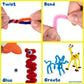 READY 2 LEARN Chenille Stems - Set of 324-10 Colors - Soft Pipe Cleaners - Art Supplies for DIY Crafts - 12 in. long