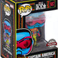 Marvel Falcon & Winter Soldier POP Vinyl Figure | Captain America (Blacklight)