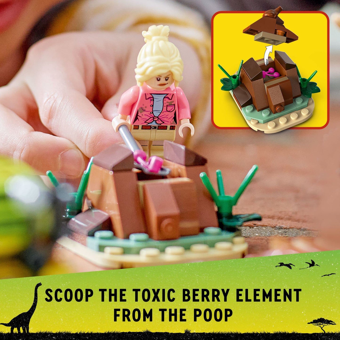 LEGO Jurassic Park Triceratops Research, Jurassic World Toy, Fun Birthday Gift Idea for Kids Ages 8 and Up, Featuring a Buildable Ford Explorer Car