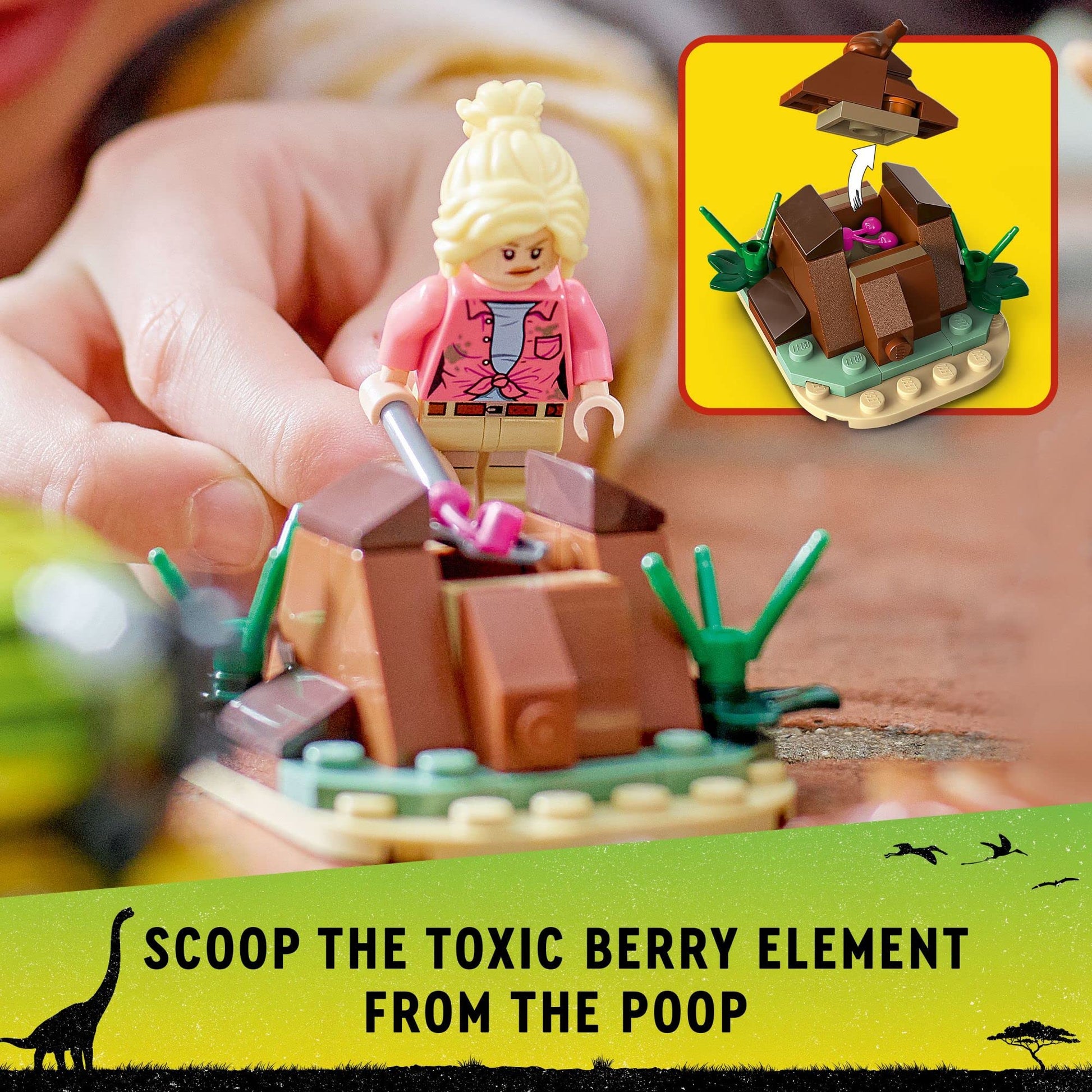 LEGO Jurassic Park Triceratops Research, Jurassic World Toy, Fun Birthday Gift Idea for Kids Ages 8 and Up, Featuring a Buildable Ford Explorer Car