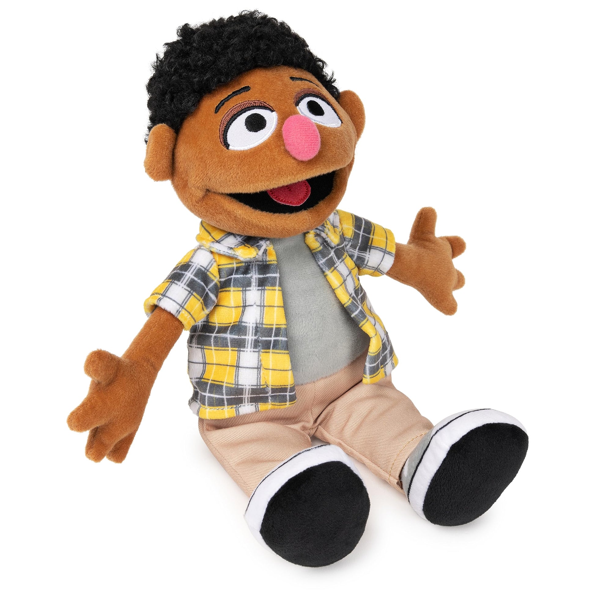 GUND Sesame Street Tamir 13-Inch Muppet Plush Toy for Ages 1+