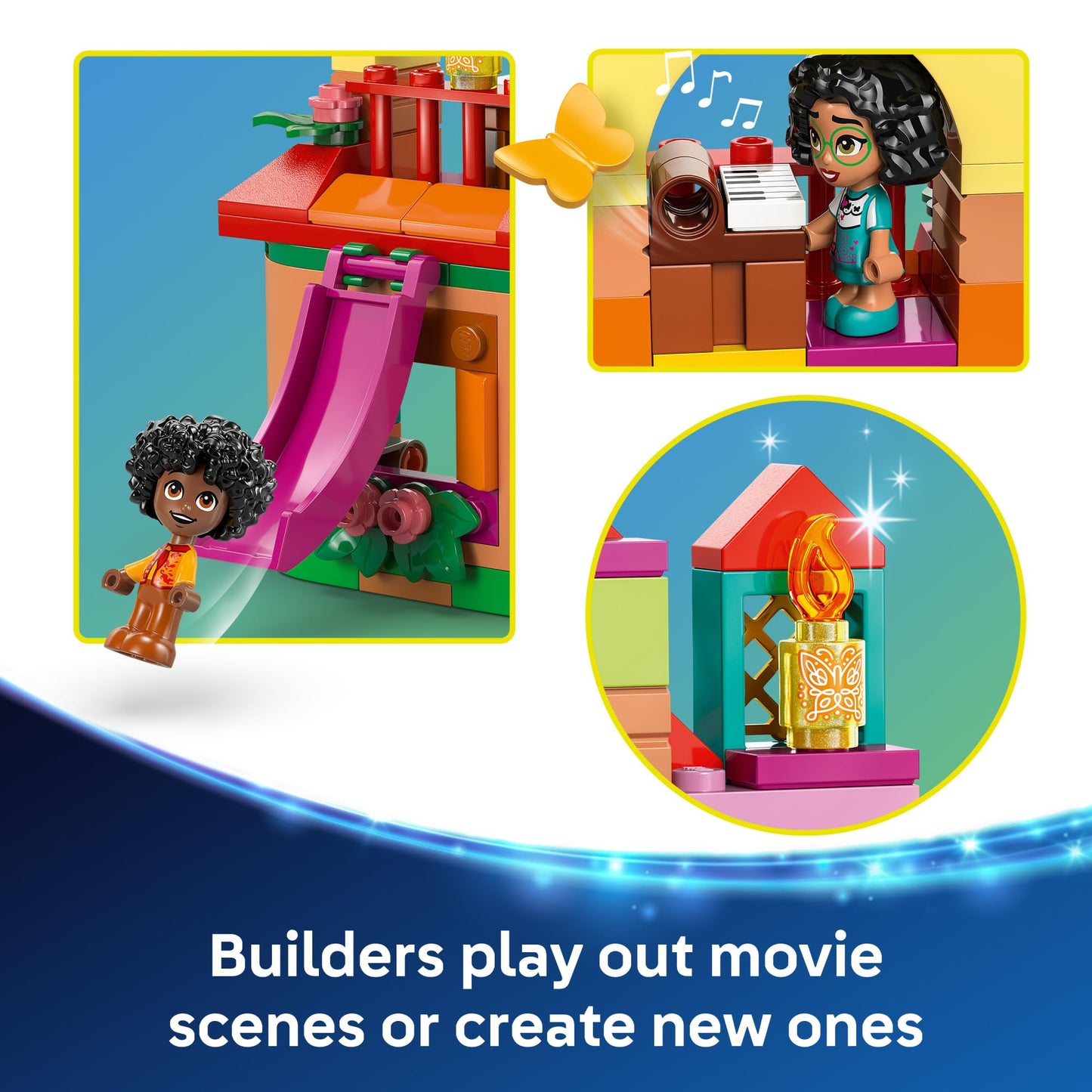 LEGO Disney Encanto Mini House Building Toy Set - Encanto Dollhouse for Girls and Boys, Ages 5+ - Kids Toy for Disney Fans - Gift Idea for Birthdays