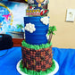 Sonic Gamer Birthday Cake Topper Party Decor