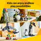 LEGO Creator 3 in 1 Wild Animals Panda Family - Building Toy Kit for Kids with 3 Building Options, Panda, Penguin, or Orca - 8 Year Old Girl & Boy