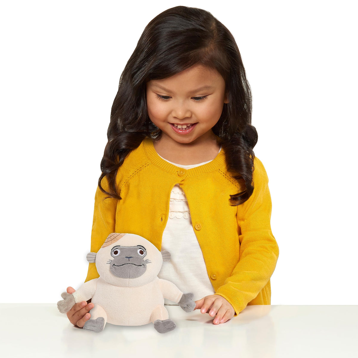 Disney's Raya and the Last Dragon 8-Inch Small Dyan Soft Plush, Stuffed Ongi Monkey, Kids Toys for Ages 3 Up by Just Play