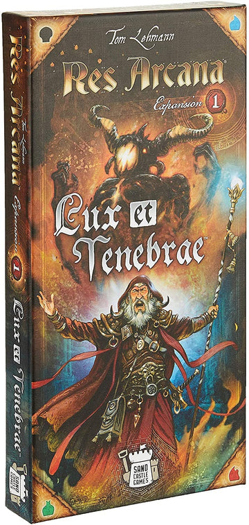 Res Arcana Lux et Tenabrae Board Game EXPANSION - Magical Fantasy Adventure Game, Strategy Game for Kids & Adults, Ages 14+, 2-5 Players, 30-60 Min