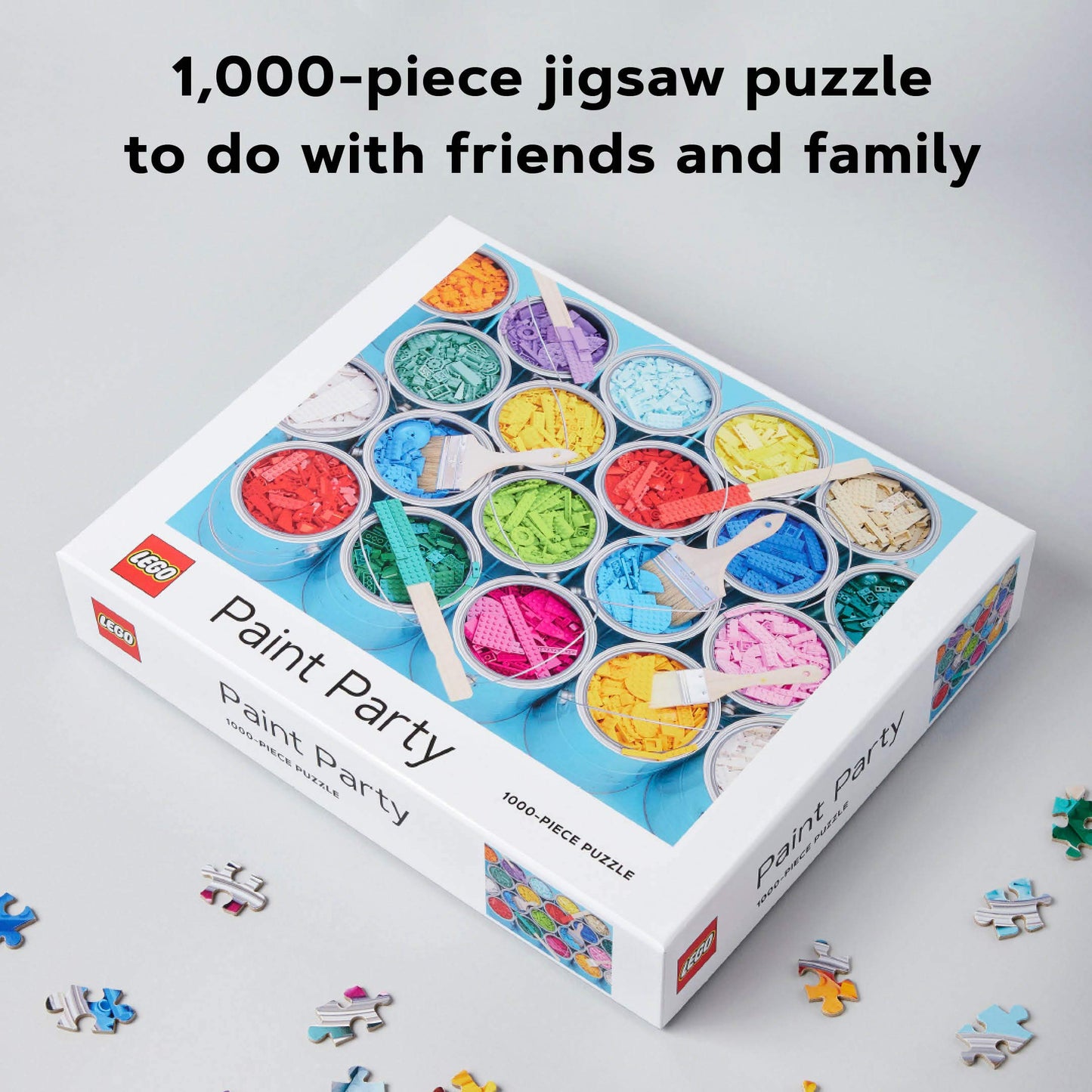LEGO Paint Party 1000 Piece Puzzle