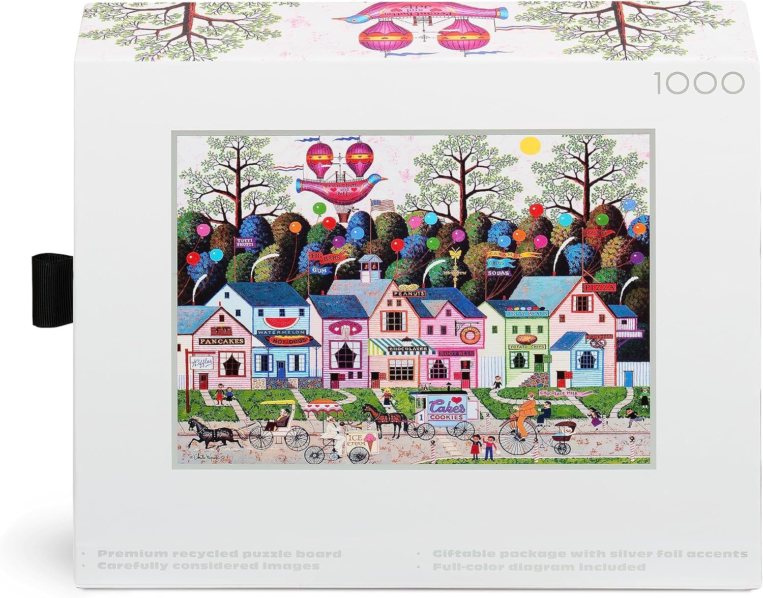 Buffalo Games - Charles Wysocki Confection Street - 1000 Piece Puzzle
