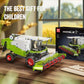 Mould King 17014 Wheat Harvester Building Block Set, Tractor Toy Building Kit for Adults 14+, 1265 PCS Farm Truck Construction Vehicles Set