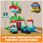 PAW Patrol: The Dino Movie, Dino Mobile Headquarters, 2-in-1 Playset