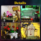 Horror Movie Beetle House Halloween Building Blocks Set, Betelgeuse Sandworm Monster Lydia Deetz Toys Compatible with Lego, Creative Birthday Decor