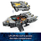 LEGO Star Wars: The Mandalorian and Grogu Anzellan Starship Building Toy - Build and Display Set for Boys & Girls, Ages 9+ - Star Wars Gifts for Kids