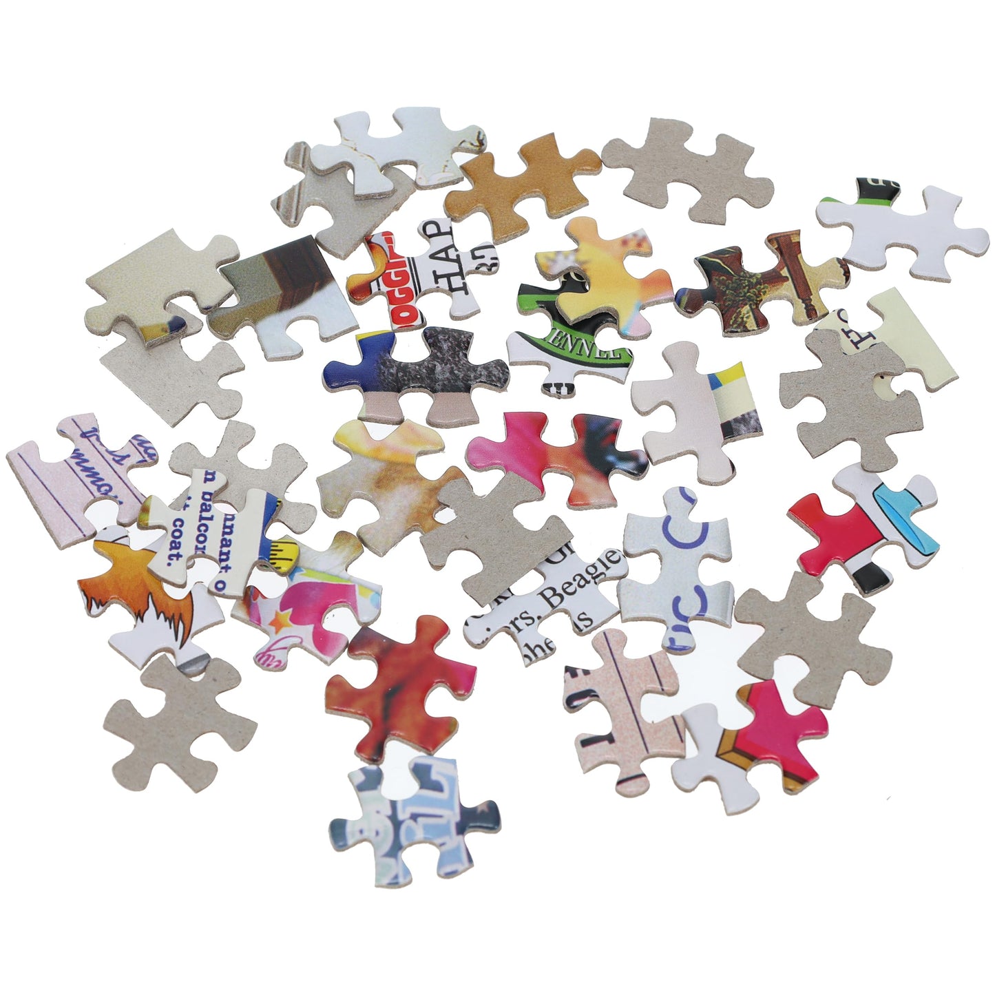 TDC Games Alphabet Mystery Jigsaw Puzzle for Adults, 500 Piece Puzzle Game - B is for Birthday