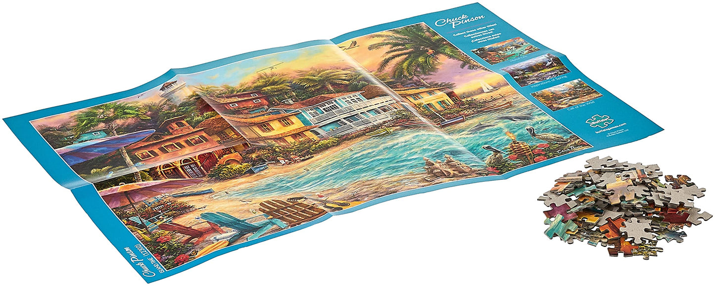 Buffalo Games - Chuck Pinson - Island Time - 1000 Piece Jigsaw Puzzle