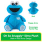 GUND Sesame Street Oh So Snuggly Cookie Monster 12.5-Inch Plush Toy, Age 0+