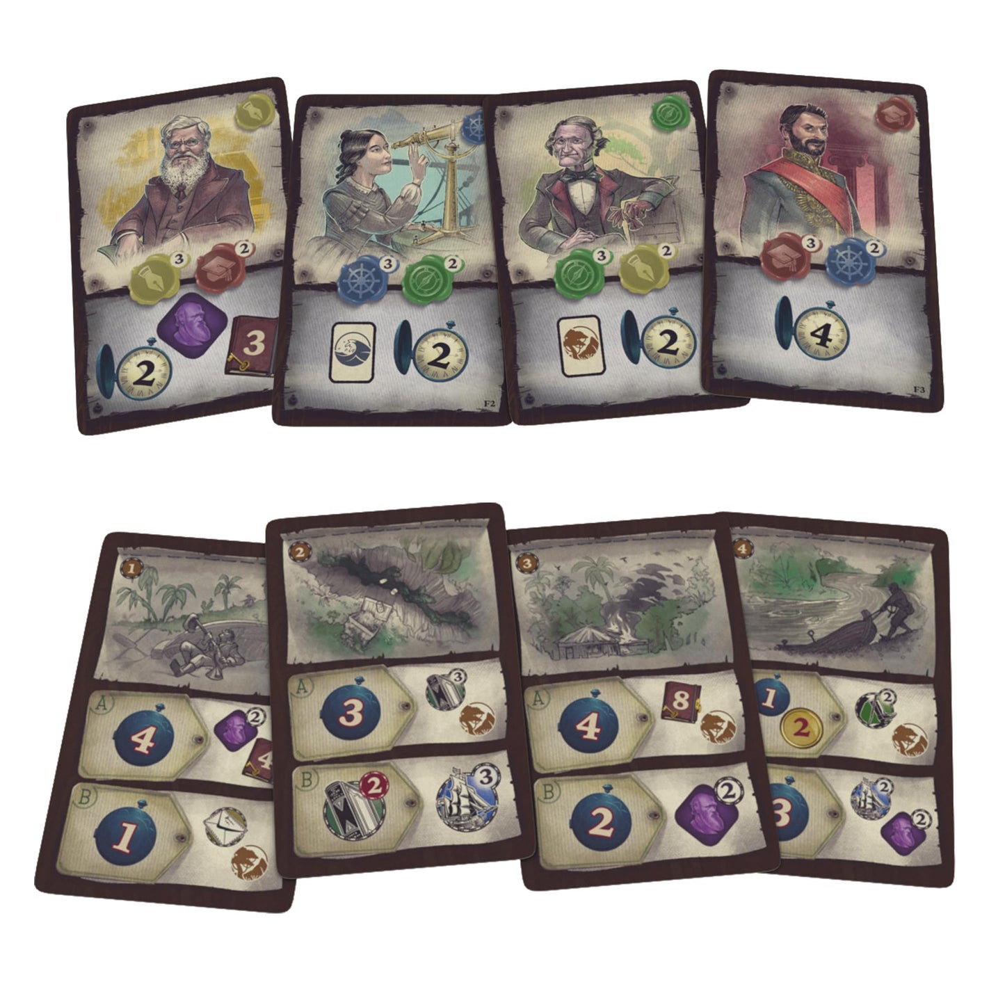Thundergryph Games Darwin's Journey: Fireland Expansion - New Adventures Await! Strategy Game of Exploration and Discovery for Kids and Adults, Ages