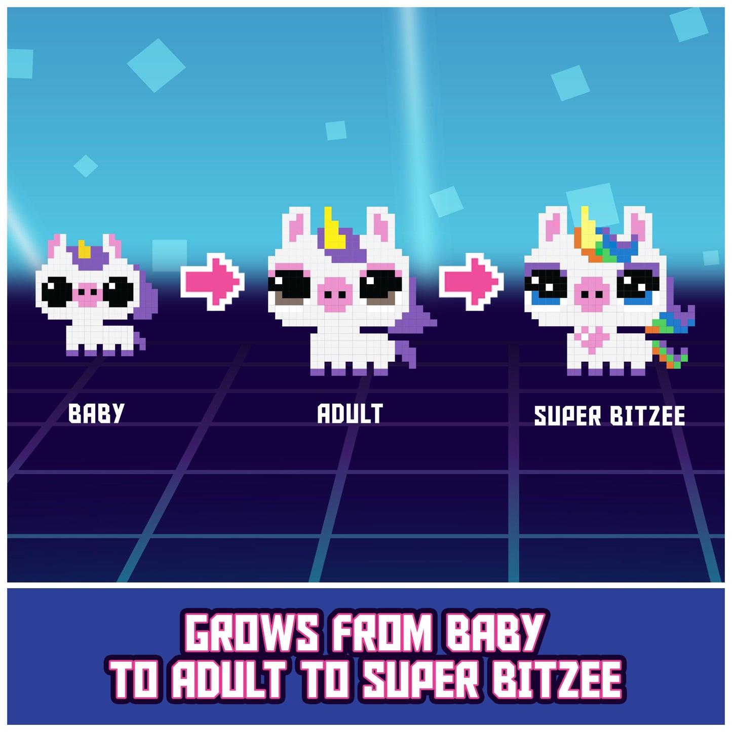 BITZEE, Magicals with 20 Interactive Characters Inside, Reacts to Touch, Digital Pet Kids Toys for Ages 5 and up