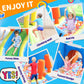 Inflatable Water Slide, Bounce House for Kids, Inflatable Water Park with Splash Pool, Bouncy Castle for Outdoor Backyard, Water Bounce House for Wet