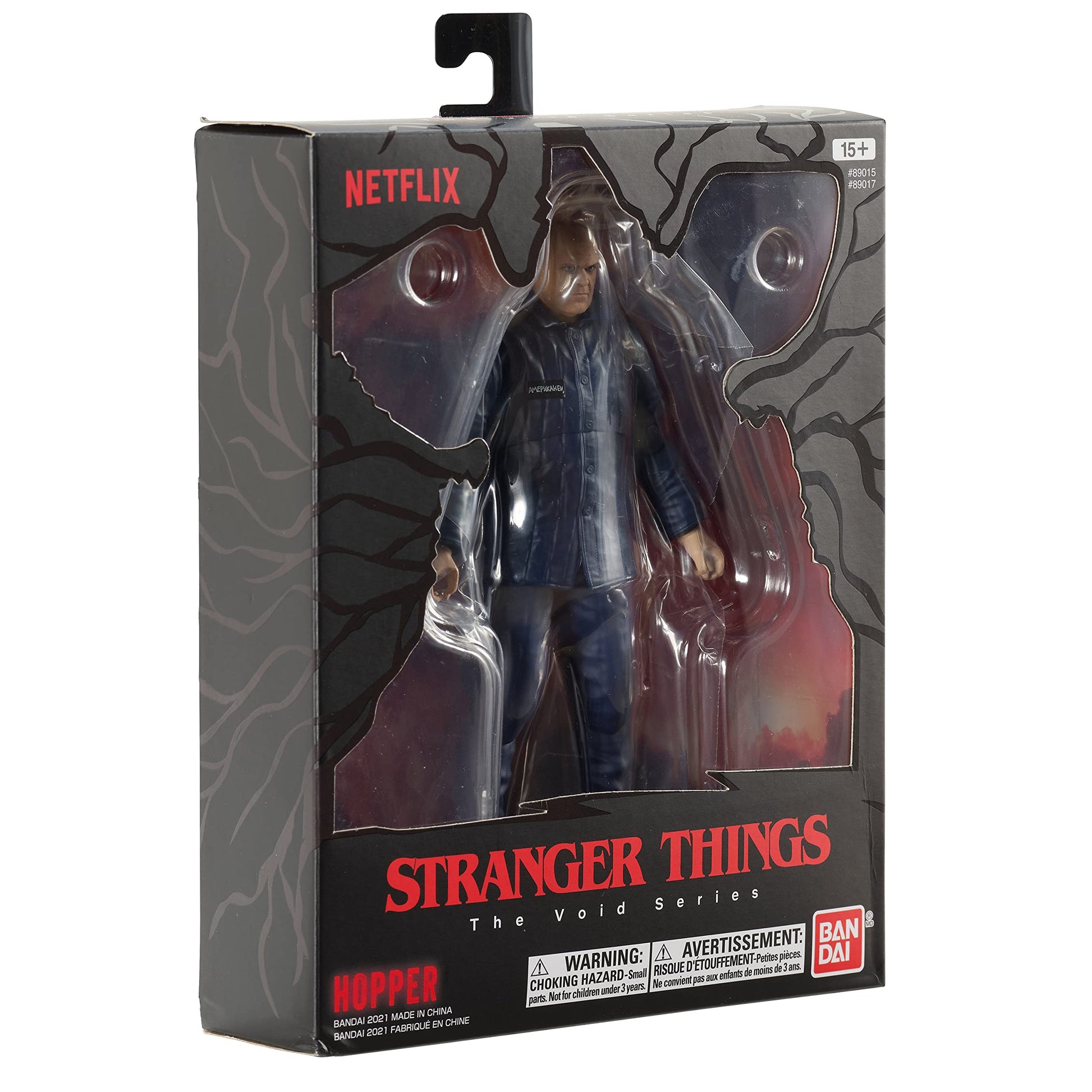 Bandai Namco - Stranger Things - Hopper (Season 4), 6” Hawkins Figure Collection Action Figure