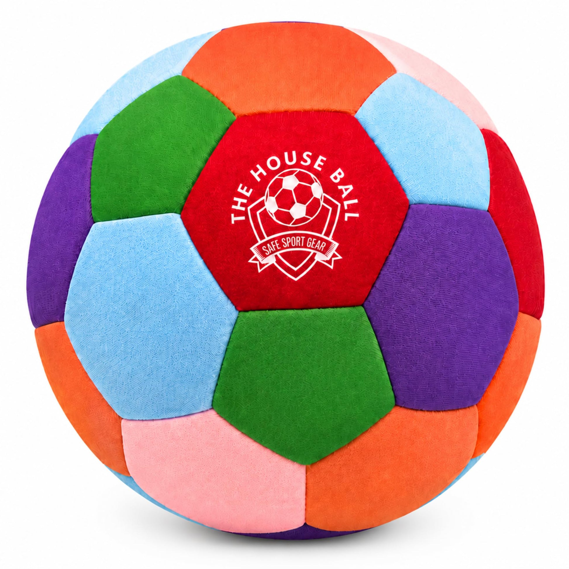 The House Ball - The Original Soft and Safe Indoor Soccer Ball Size 4 - Created for Inside Your Home and Yard - Won't Scuff Your Walls - Realistic