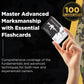Army Flashcards - Advanced Marksmanship Instructional Flashcards | Combat Lethality Series | 100 of The Most Important Concepts for Shooting The Rifle