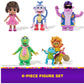 Dora, Fantastic Friends Gift Pack with Dora, Boots, Tico, Isa, and the Fiesta Trio, Toy Figures, Kids Toys for Girls & Boys Ages 3 and Up