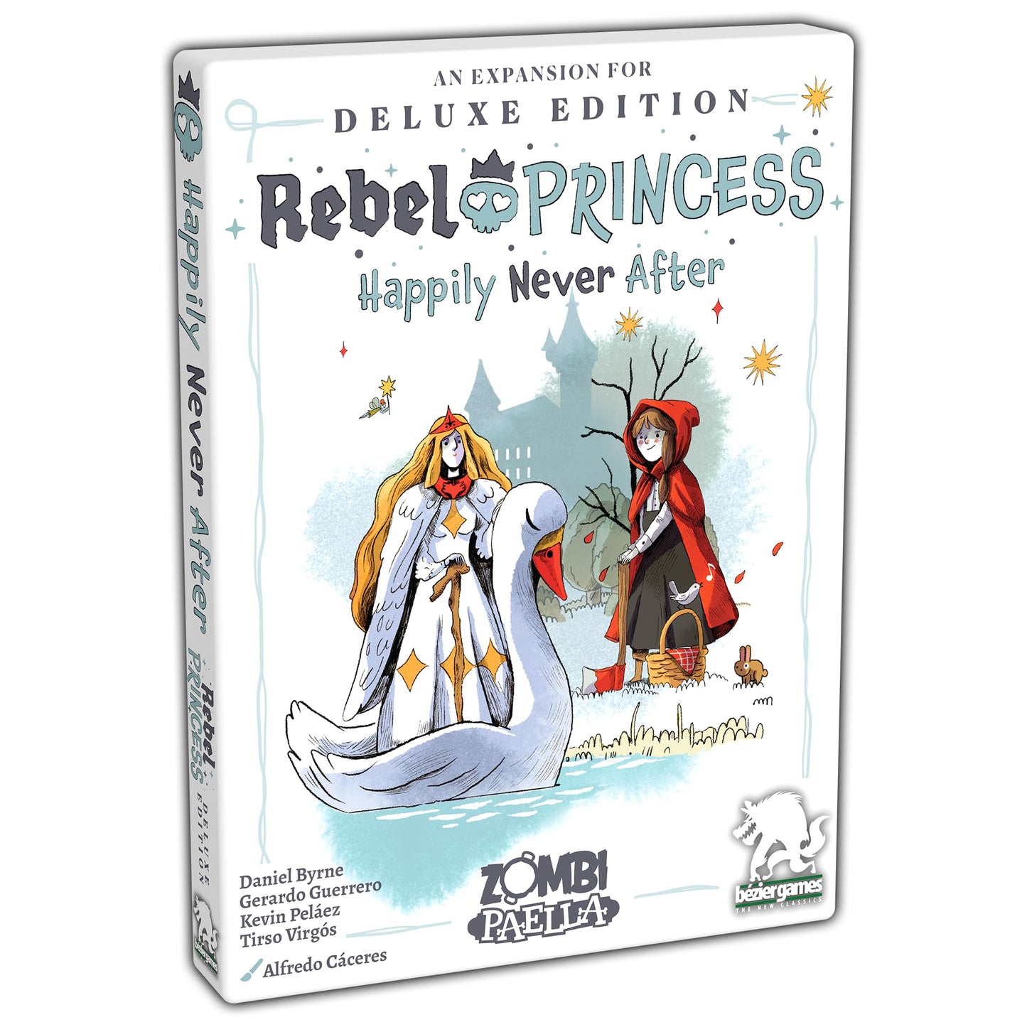 Rebel Princess Deluxe Edition: Happily Never After Expansion - Fast-Paced Strategy Card Game, 3+ Players, Ages 15+, 45 Min Play, from The Creators