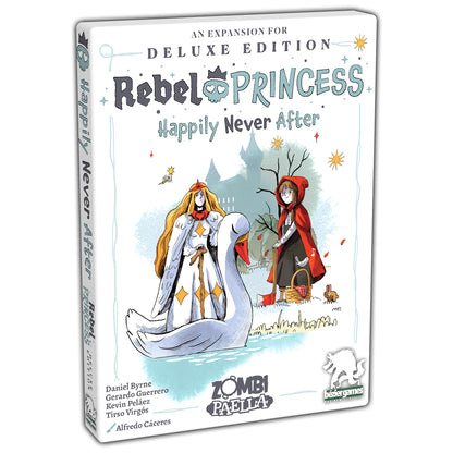 Rebel Princess Deluxe Edition: Happily Never After Expansion - Fast-Paced Strategy Card Game, 3+ Players, Ages 15+, 45 Min Play, from The Creators