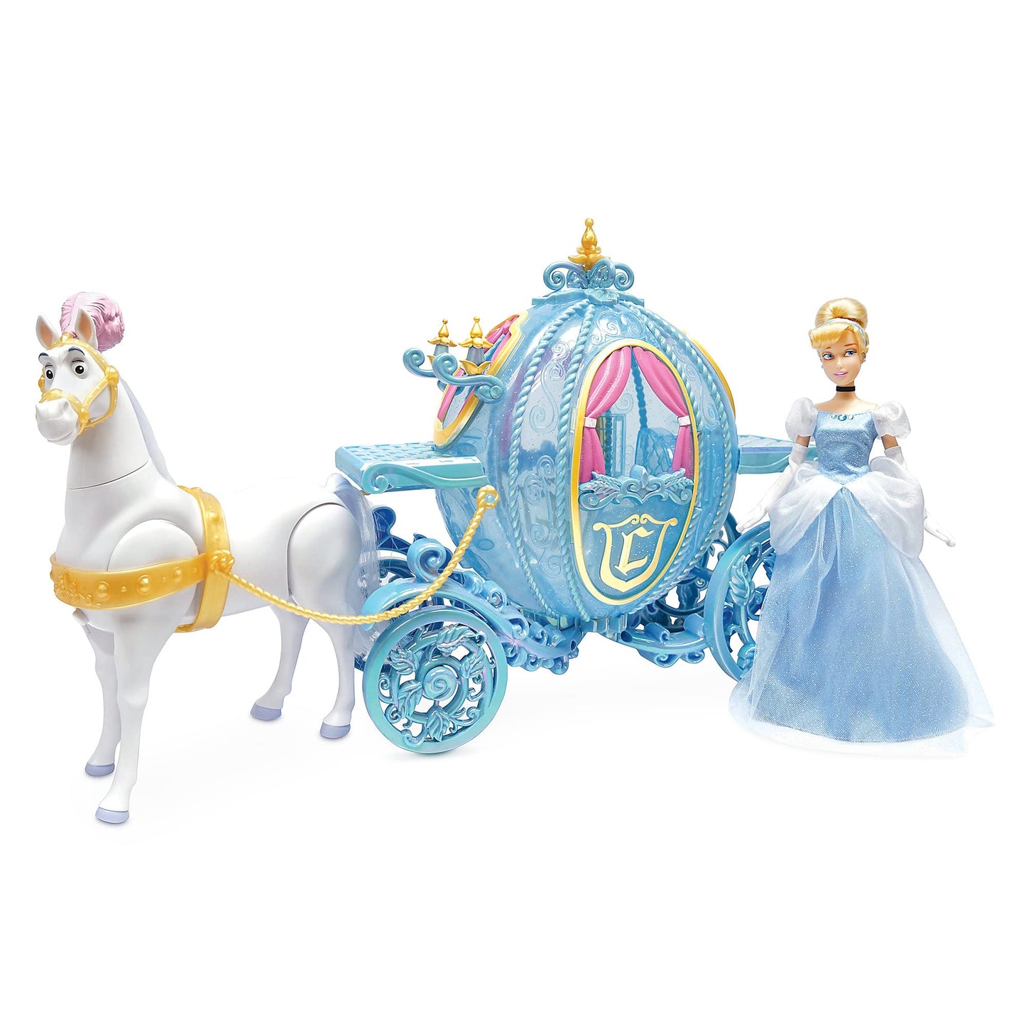 Disney Store Official Cinderella Deluxe Classic Doll Set - Authentic Princess Collection, Featuring Detailed Gown & Accessories, for Kids & Collectors