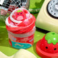 Original Squishmallows Scented Slime Jar, Strawberry, Scarlet