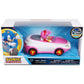 NKOK Sonic Racing RC Car Amy Rose 1:28 Scale, 2.4 GHz, Officially Licensed